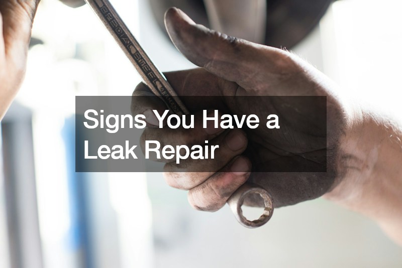 Signs You Have a Leak Repair