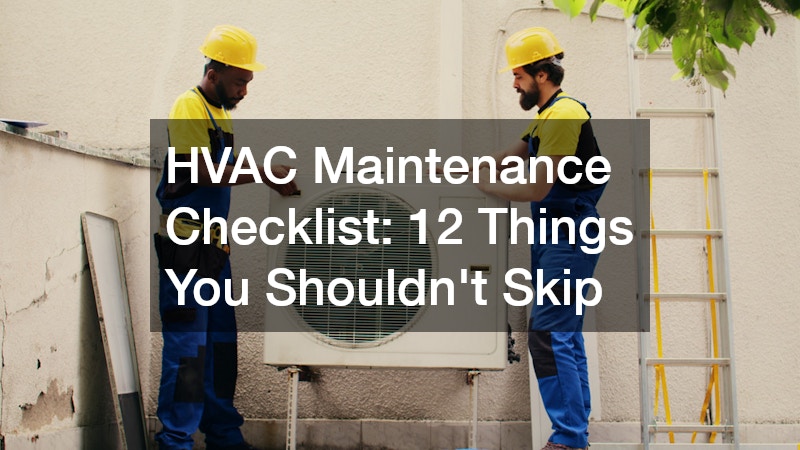 HVAC repair and maintenance